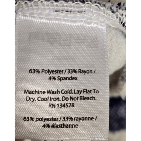 Vineyard Vines Buffalo Check Mock Neck Plaid Print Pullover Sweatshirt Blue XS - Picture 5 of 6